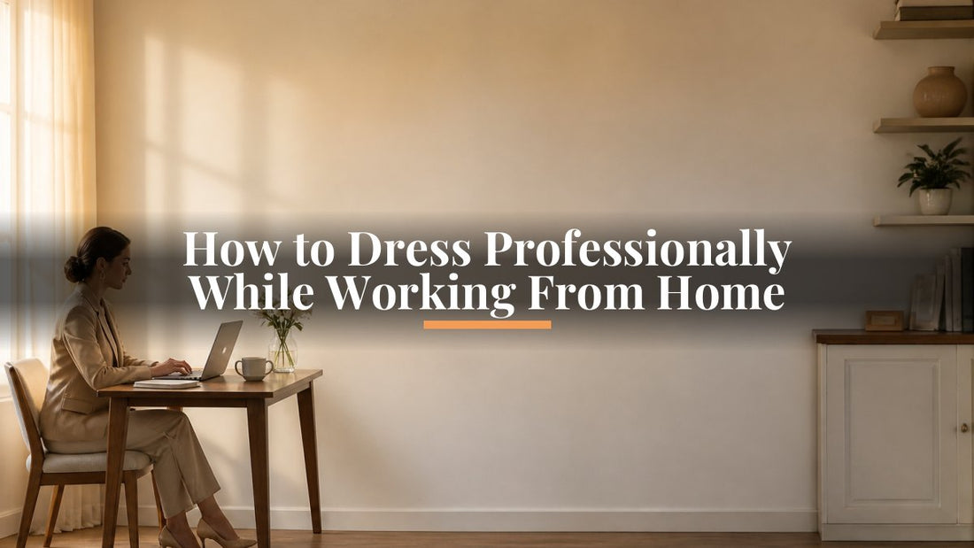 How to Dress Professionally While Working From Home