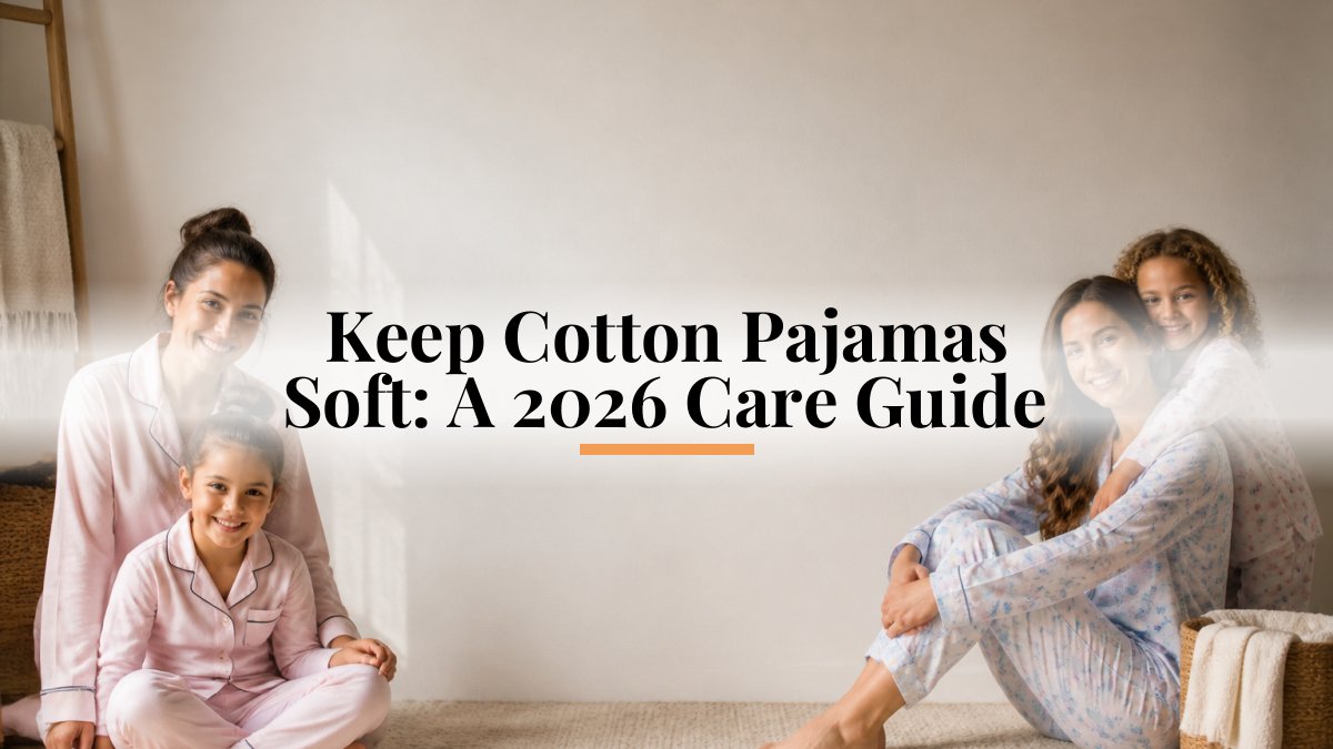 Keep Cotton Pajamas Soft: A 2026 Care Guide