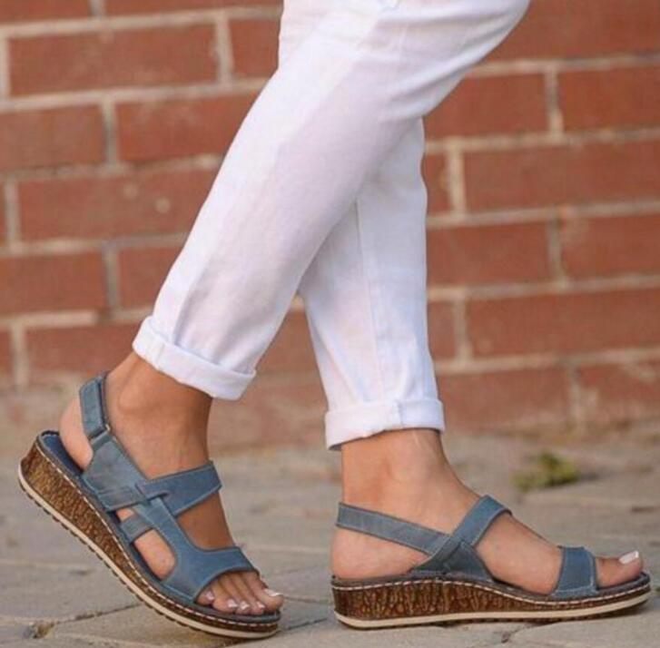 Low Heel Wedge Casual Sandals (FREE SHIPPING)