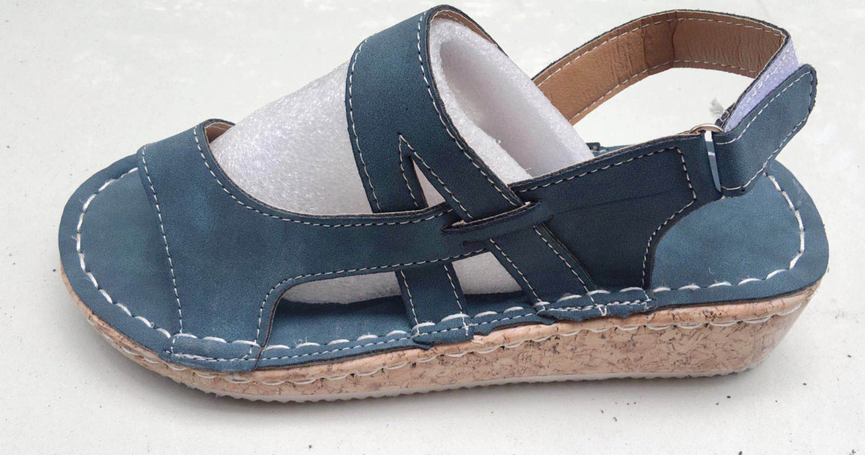 Low Heel Wedge Casual Sandals (FREE SHIPPING)