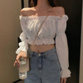Women's Sexy Off Shoulder Top, Puff Sleeve (FREE SHIPPING)