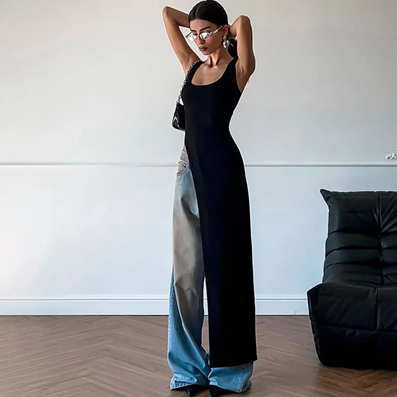 Sexy Side High Split Midi Dress (FREE SHIPPING)