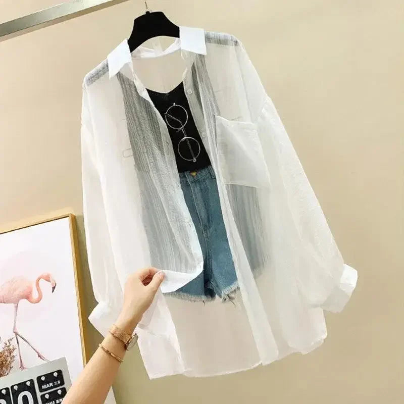 Lightweight Elegant Chiffon Blouse (FREE SHIPPING)