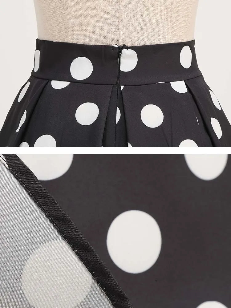 Women's Retro Vintage 50s Pleated Party Skirt – Full, Flirty & Timeless