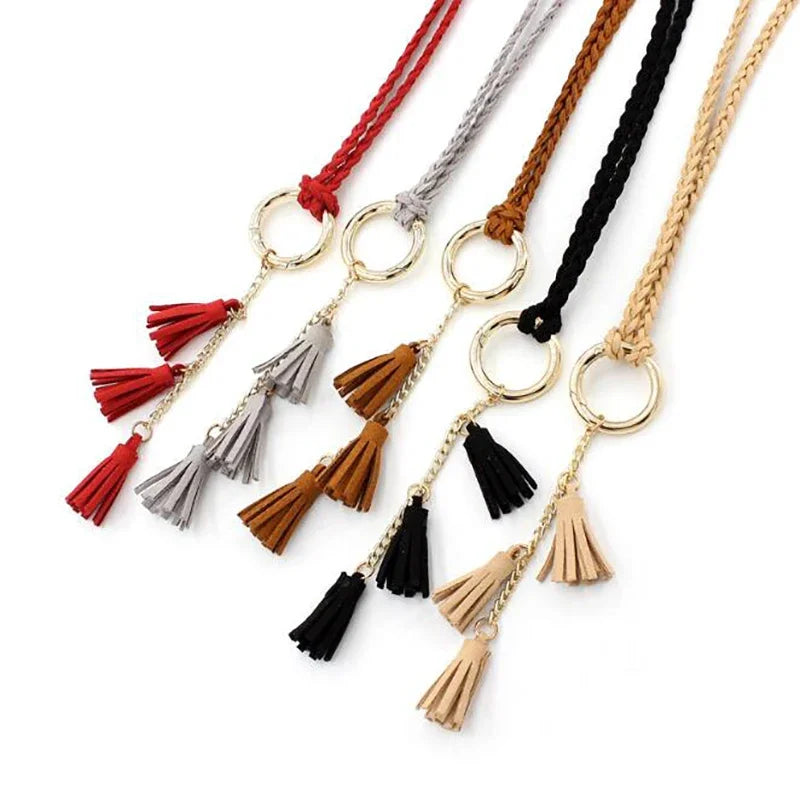 Women's Boho Braided Tassel Belt (FREE SHIPPING)