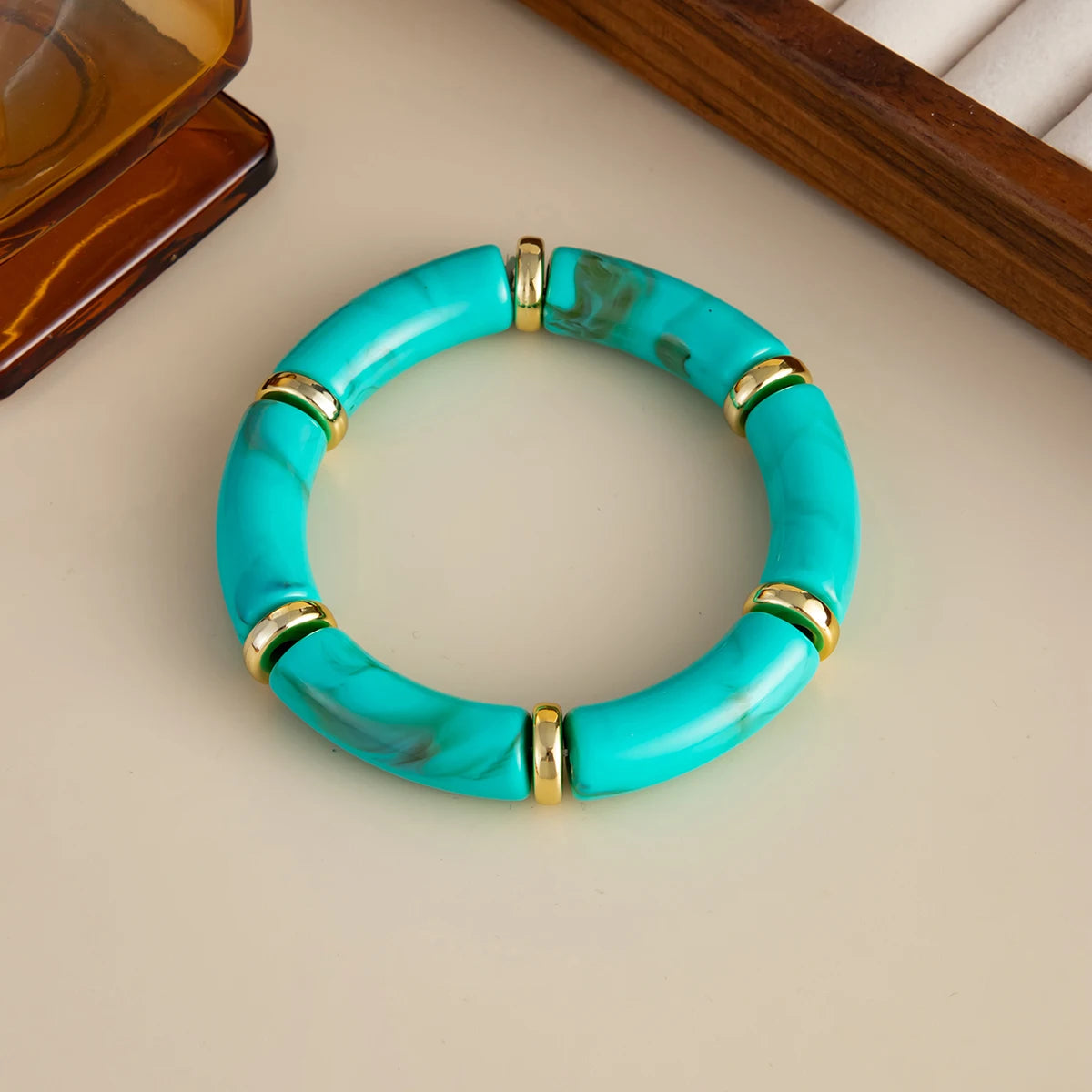 Bohemian Beaded Elastic Bangle Bracelet 10 colors (FREE SHIPPING)