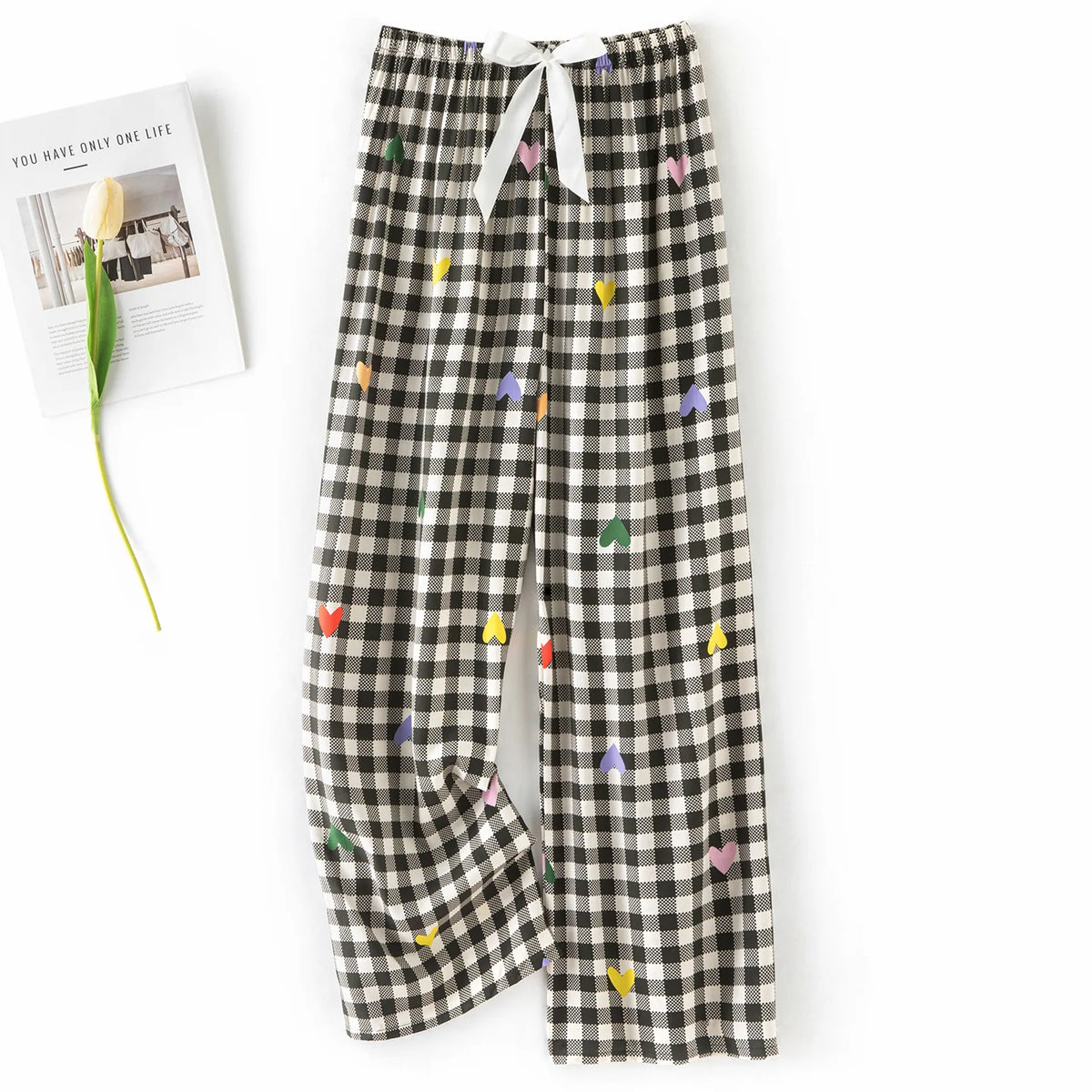Women's Casual Wide-Leg Pants – 36 Colors & Prints to Choose From