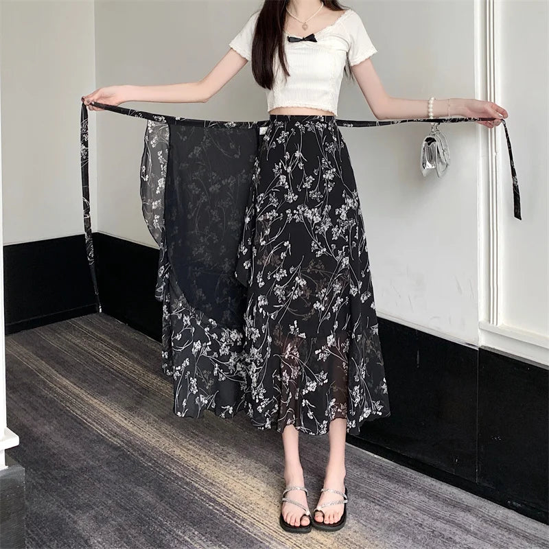 Women's Beach Wrap Skirt – 49 Colors & Prints, Lightweight Summer Essential