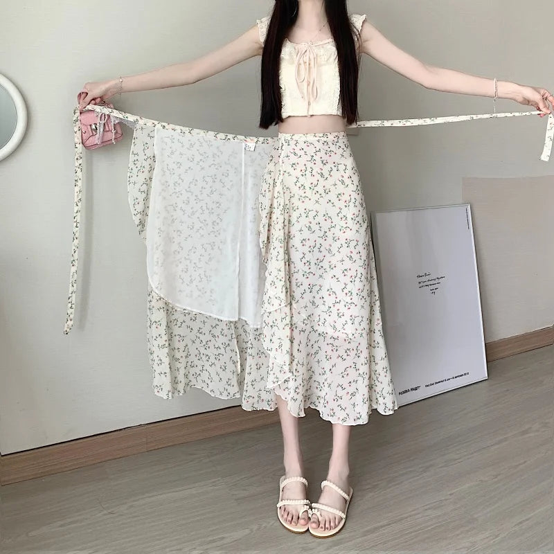 Women's Beach Wrap Skirt – 49 Colors & Prints, Lightweight Summer Essential