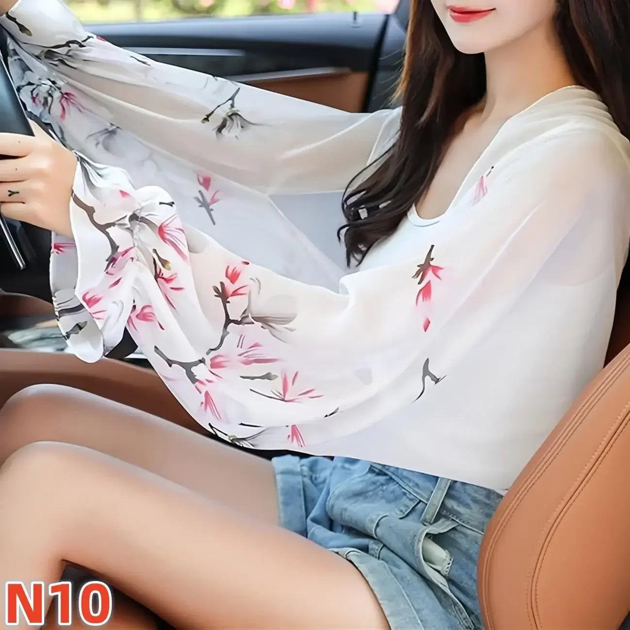 Fashion Outdoor Sun Protection Capes Sunscreen Shawl Women Wraps