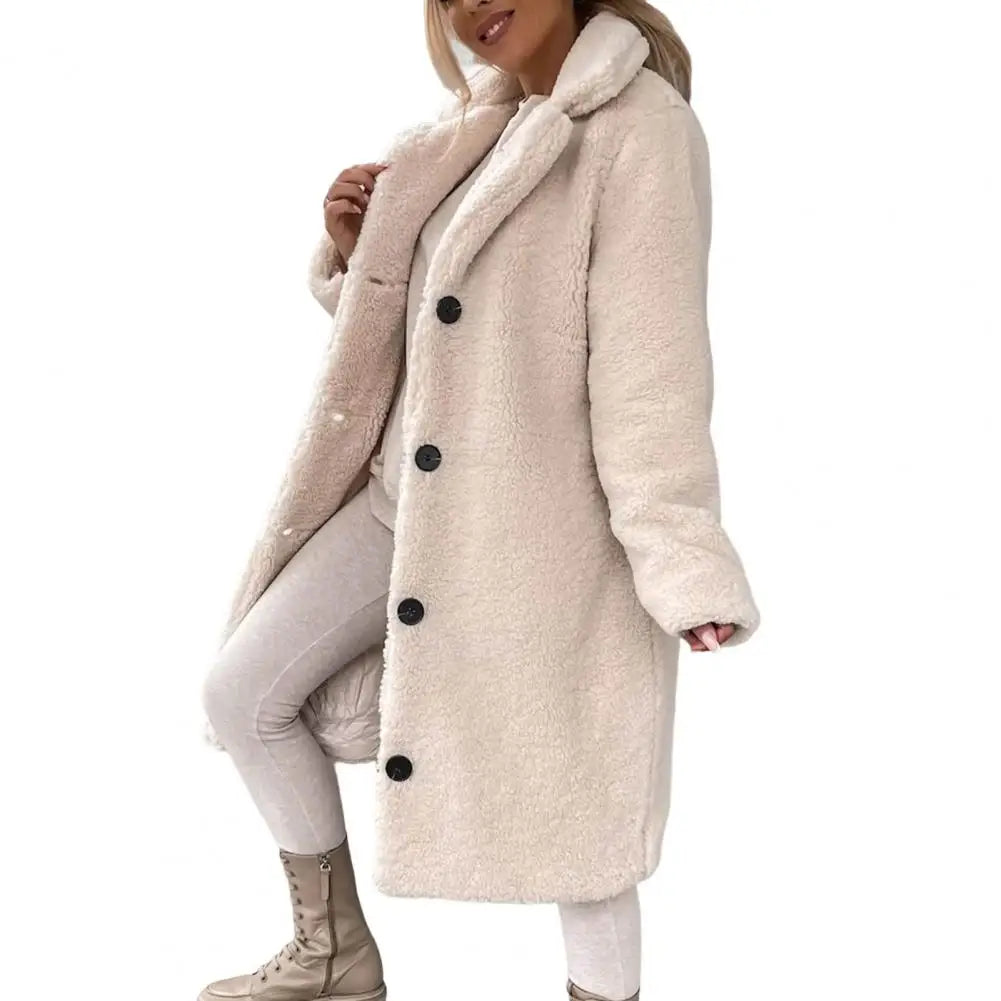 Trendy Women's Plush Overcoat (FREE SHIPPING)