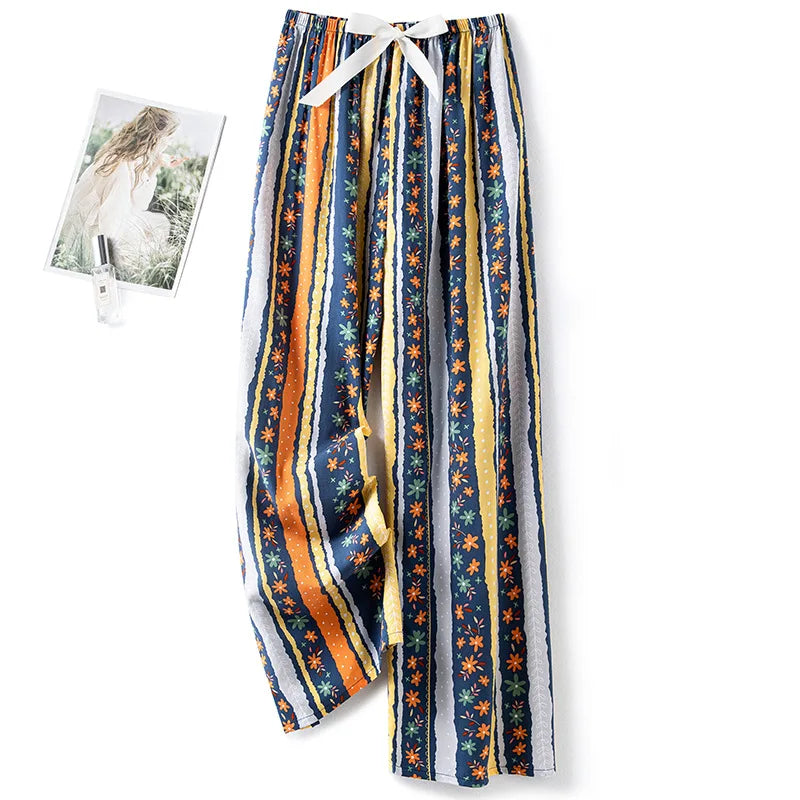 Women's Casual Wide-Leg Pants – 36 Colors & Prints to Choose From