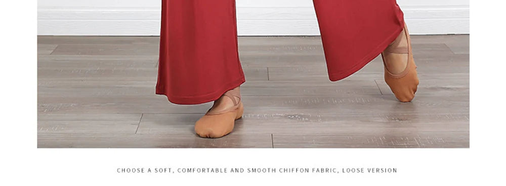 Women's soft ice silk wide leg pants High waist loose comfortable straight leg casual pants suitable for outdoor black pants
