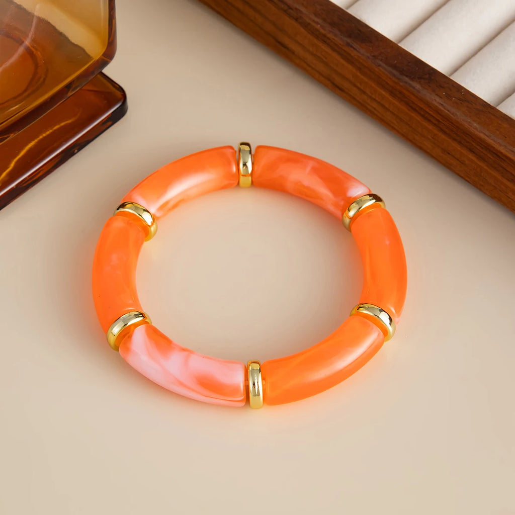 Bohemian Beaded Elastic Bangle Bracelet 10 colors (FREE SHIPPING)