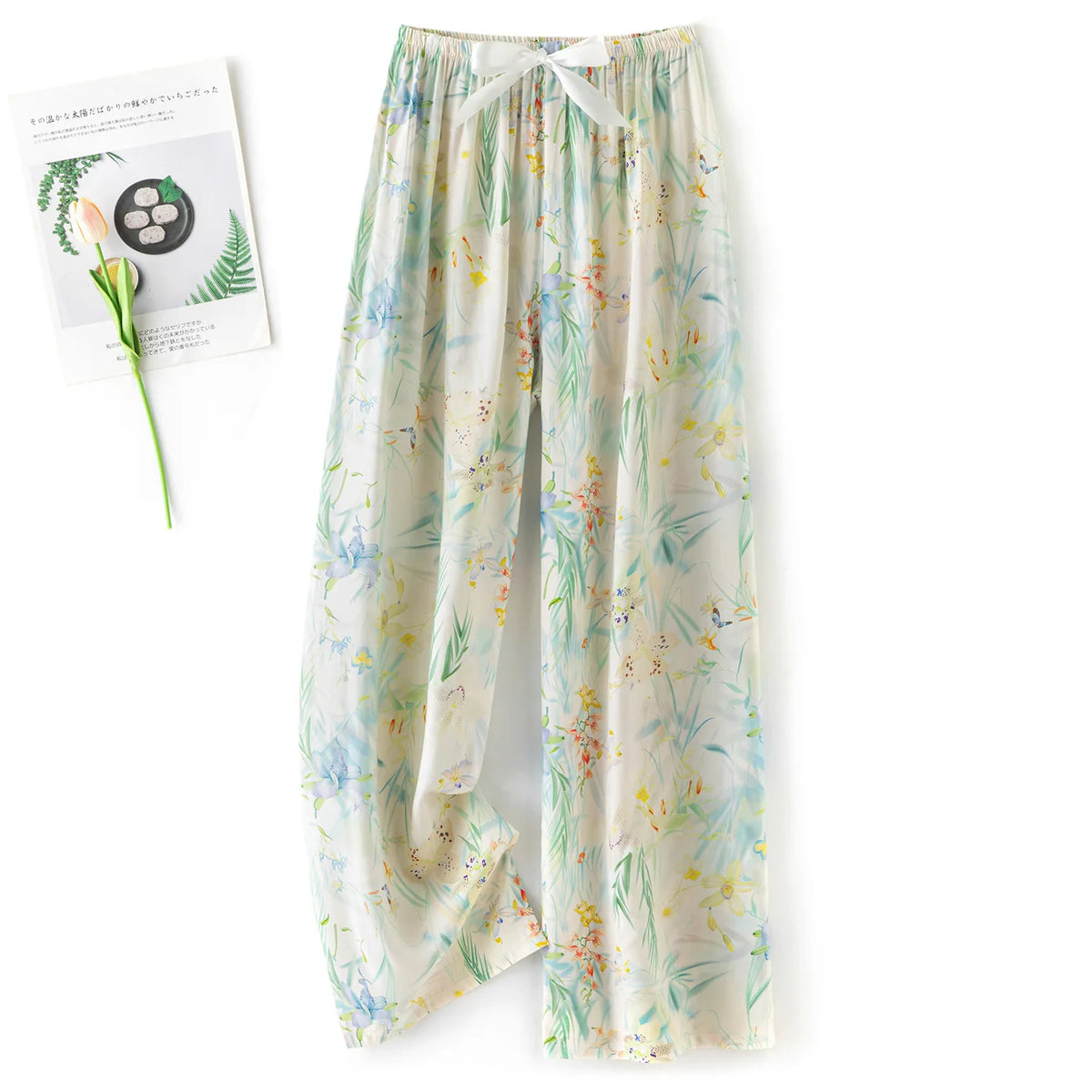 Women's Casual Wide-Leg Pants – 36 Colors & Prints to Choose From