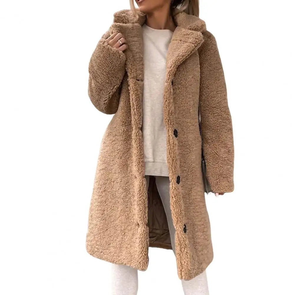 Trendy Women's Plush Overcoat (FREE SHIPPING)