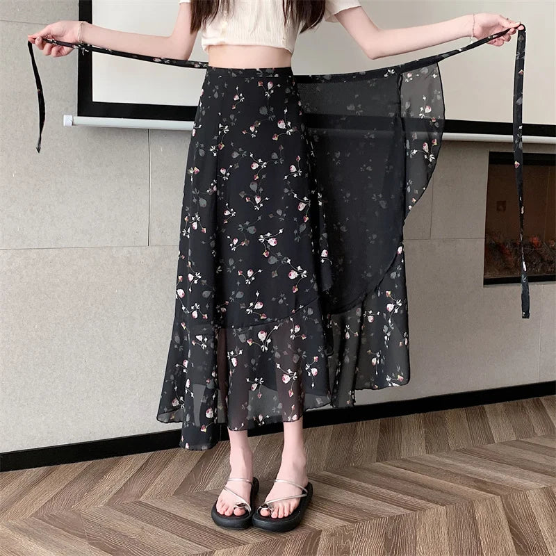 Women's Beach Wrap Skirt – 49 Colors & Prints, Lightweight Summer Essential