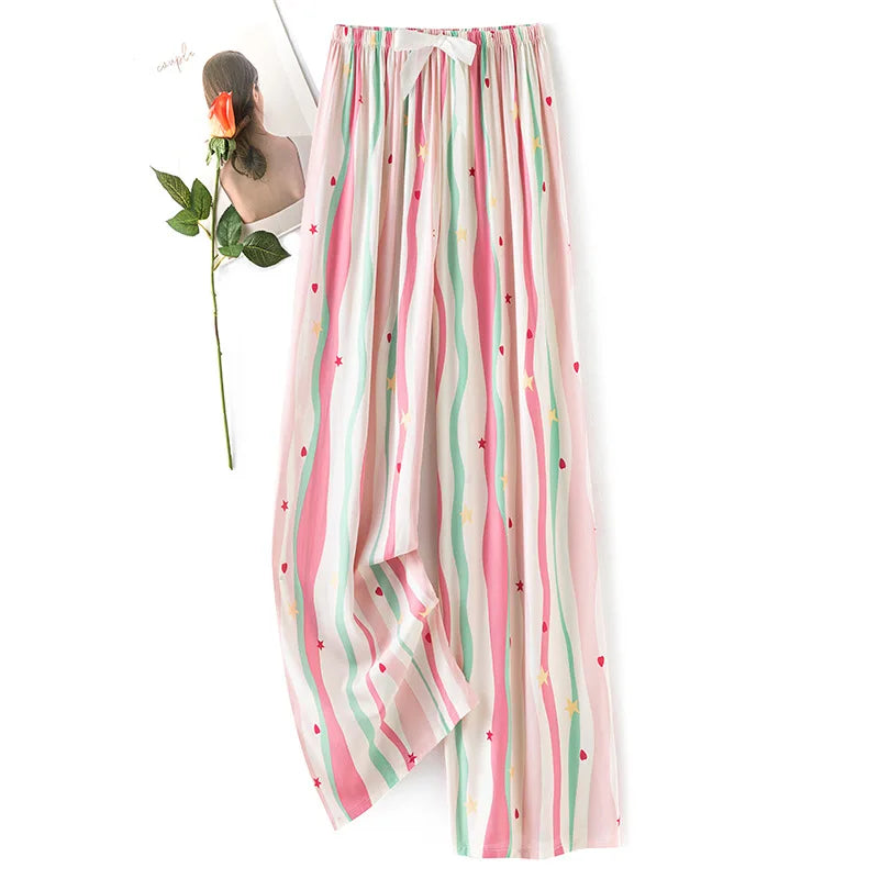 Women's Casual Wide-Leg Pants – 36 Colors & Prints to Choose From