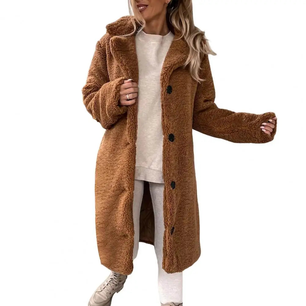 Trendy Women's Plush Overcoat (FREE SHIPPING)