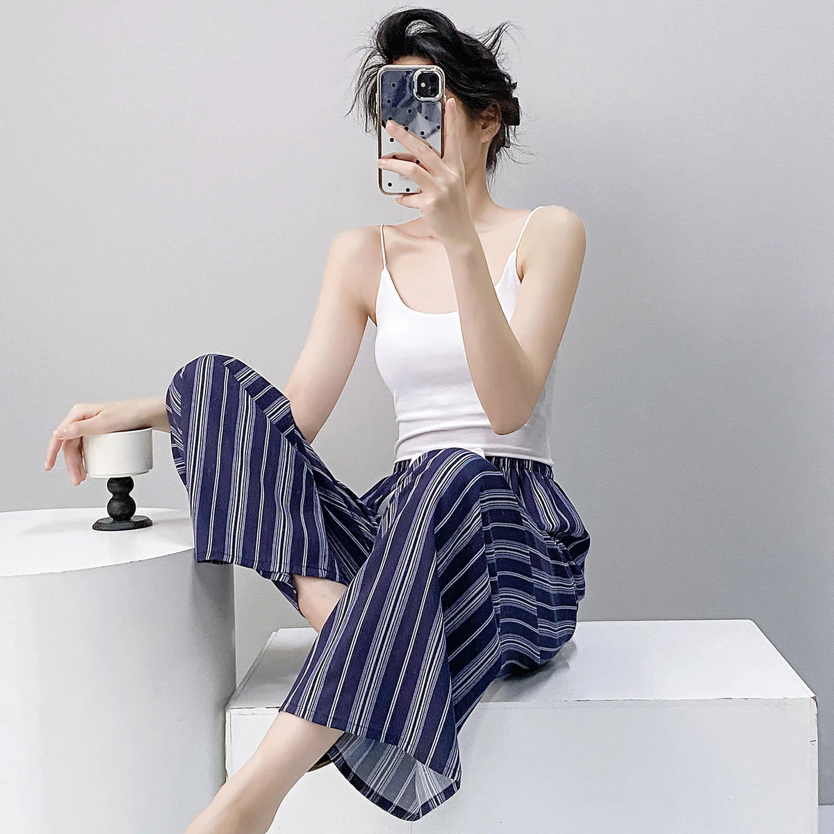 Women's Casual Wide-Leg Pants – 36 Colors & Prints to Choose From