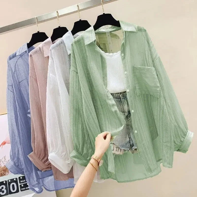Lightweight Elegant Chiffon Blouse (FREE SHIPPING)