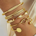 5 pieces fashionable elegant and exquisite adjustable ladies' bracelets (FREE SHIPPING)