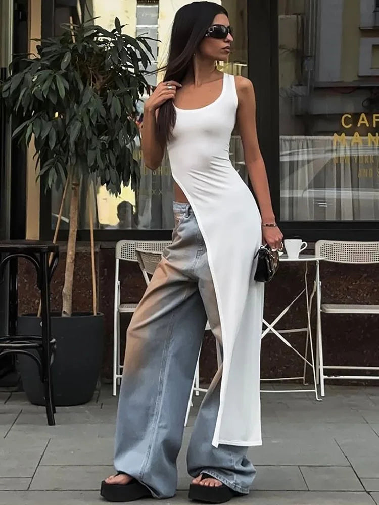 Sexy Side High Split Midi Dress (FREE SHIPPING)