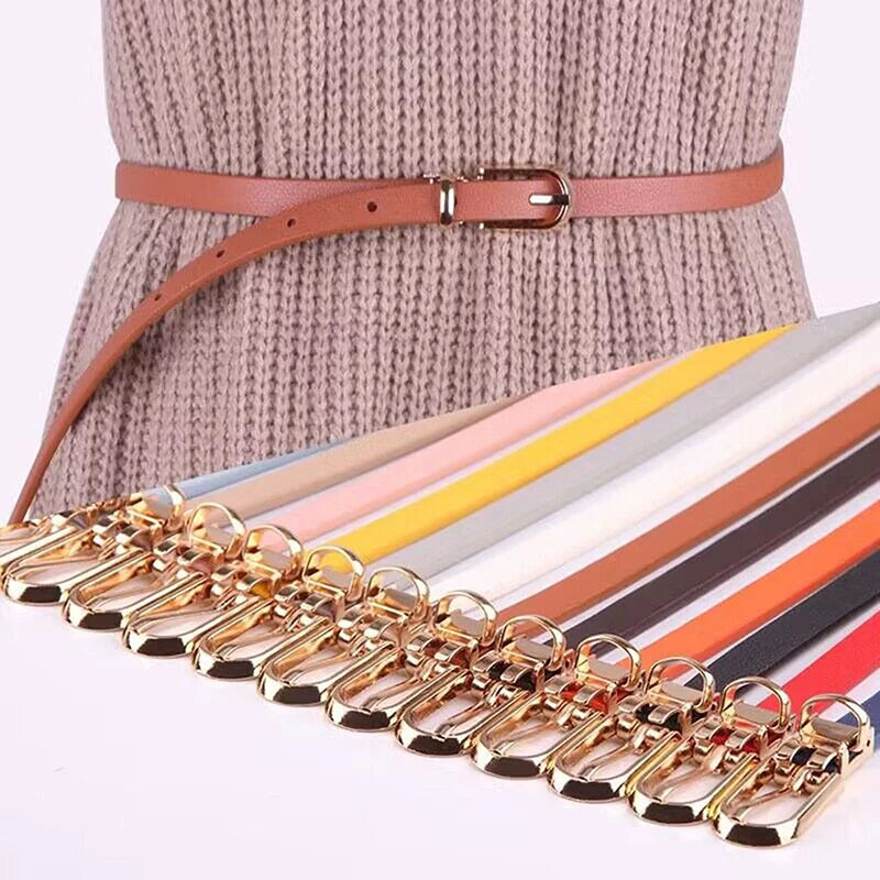 Thin Waistband Pin Buckle Adjustable Belt (FREE SHIPPING)