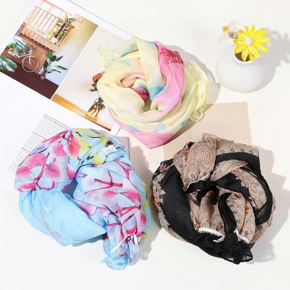 Fashion Outdoor Sun Protection Capes Sunscreen Shawl Women Wraps