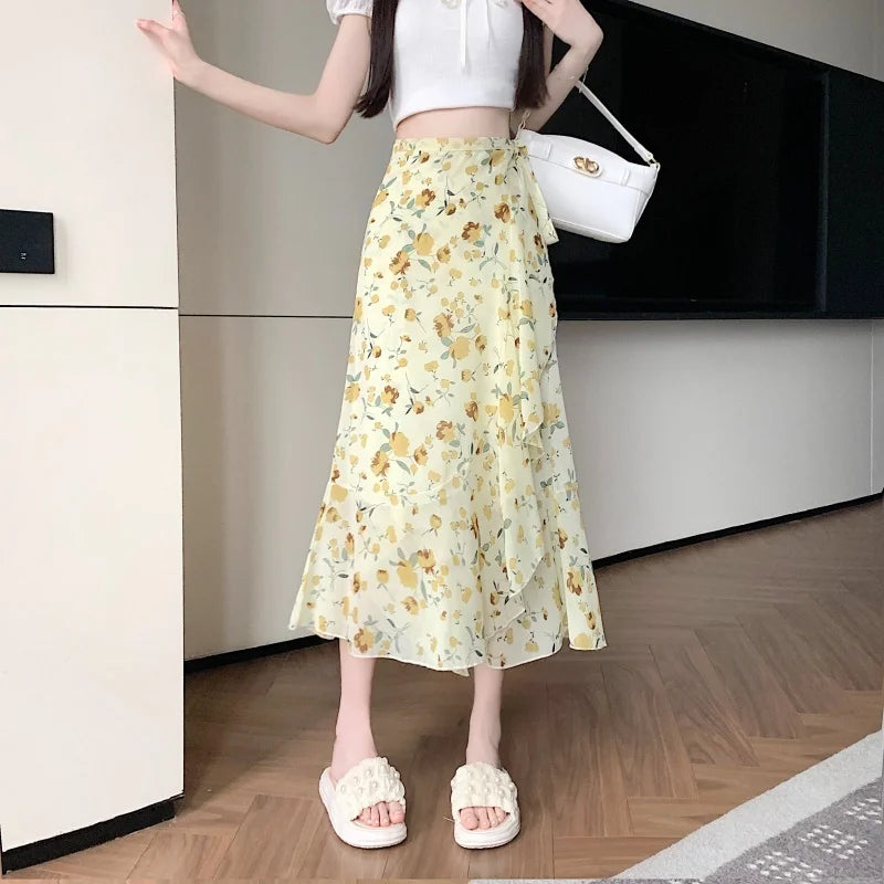 Women's Beach Wrap Skirt – 49 Colors & Prints, Lightweight Summer Essential