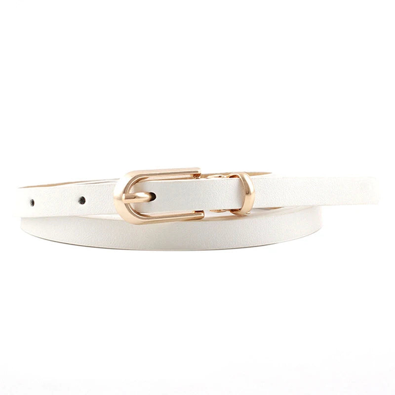 Thin Waistband Pin Buckle Adjustable Belt (FREE SHIPPING)