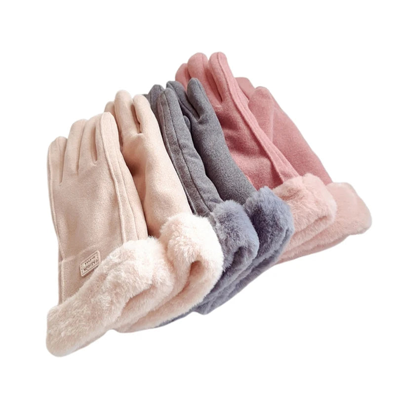 Warm Suede Gloves Plus Touchscreen Capability (FREE SHIPPING)