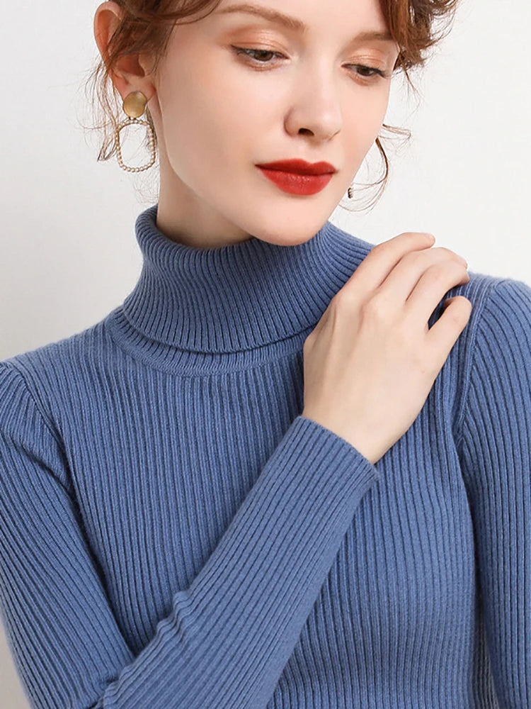 Women Fall Turtleneck Sweater (FREE SHIPPING)