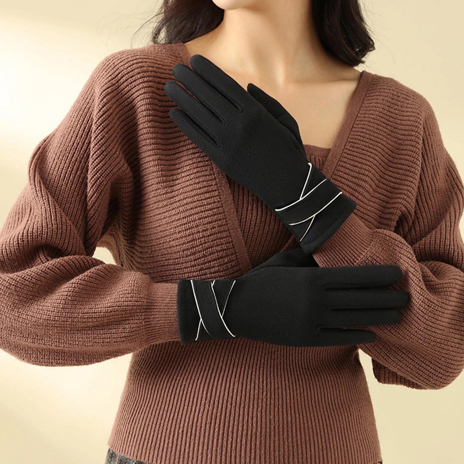 Winter Fleece Touchscreen Gloves for Women (FREE SHIPPING)