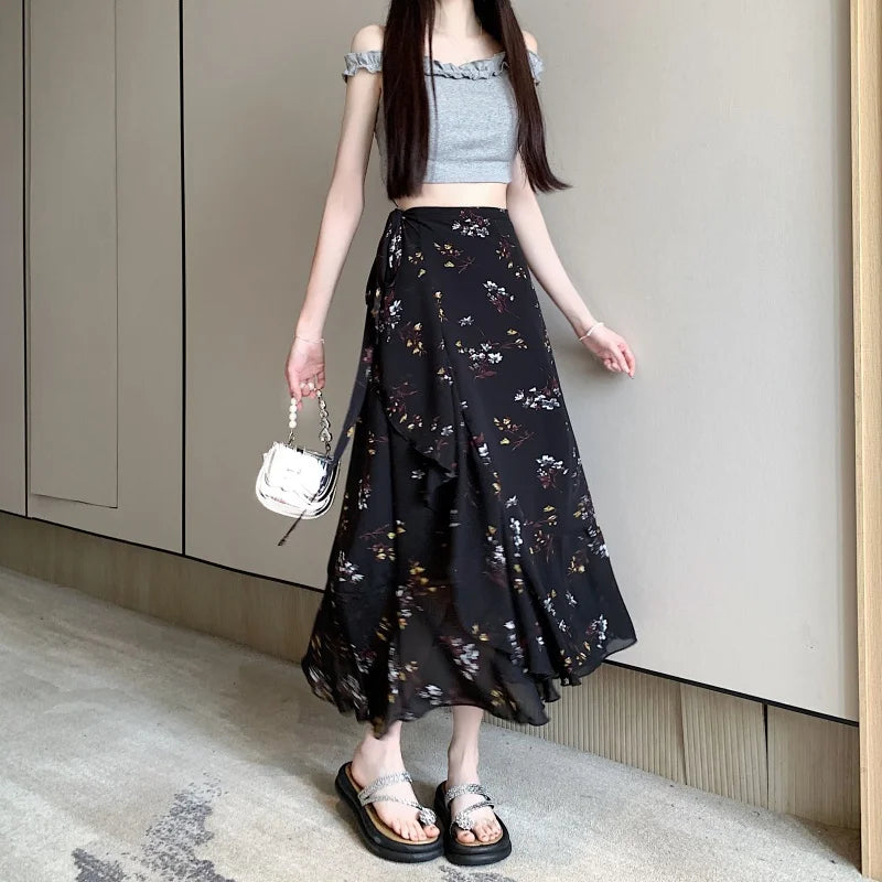 Women's Beach Wrap Skirt – 49 Colors & Prints, Lightweight Summer Essential
