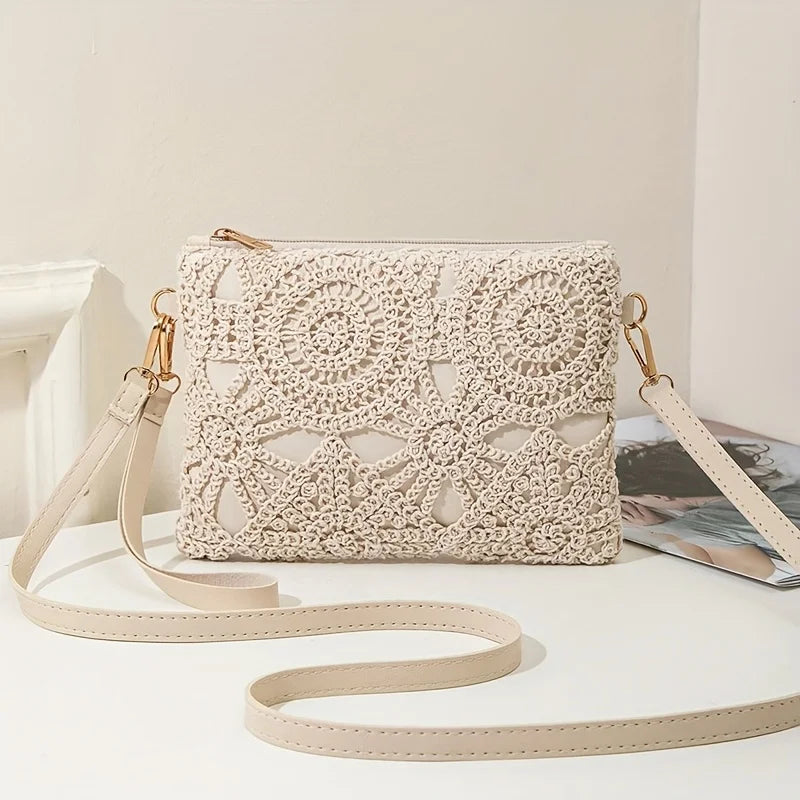 Versatile Crossbody Crochet Bag, (FREE SHIPPING)