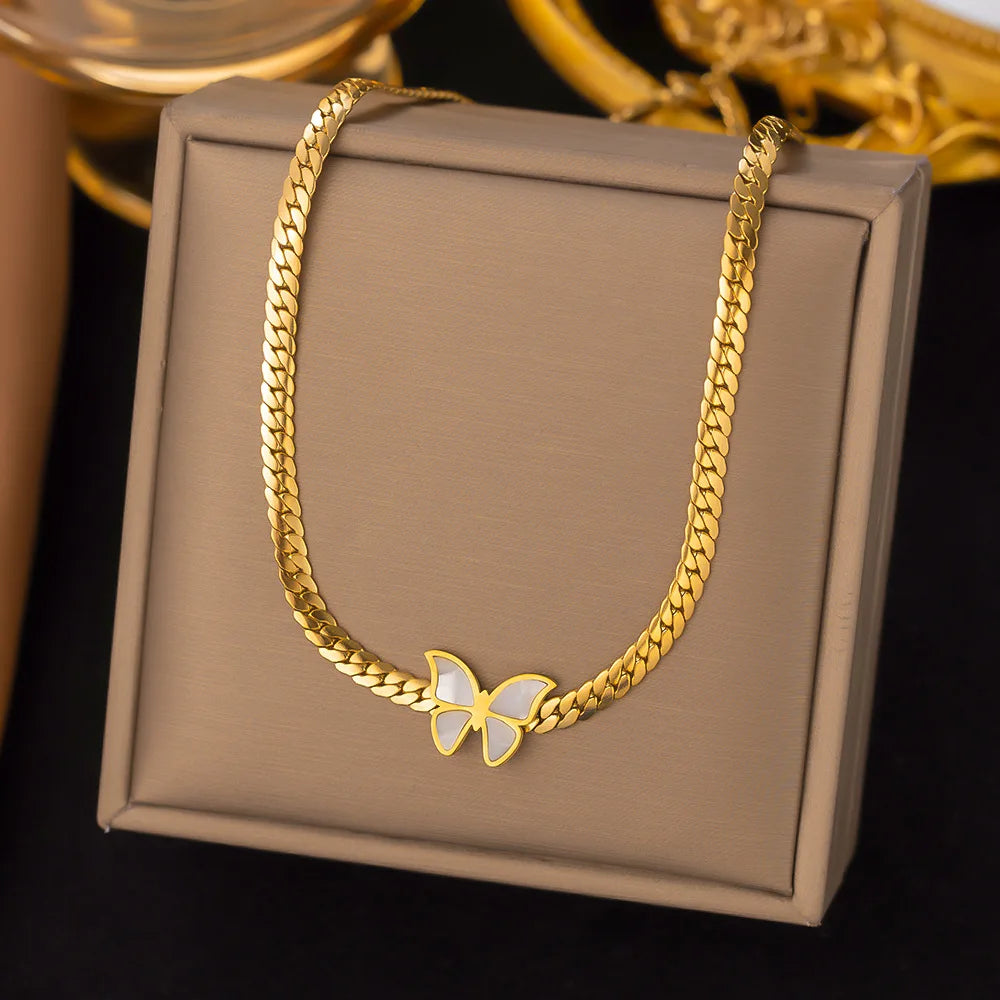 Butterfly Necklace or Bracelet (FREE SHIPPING)