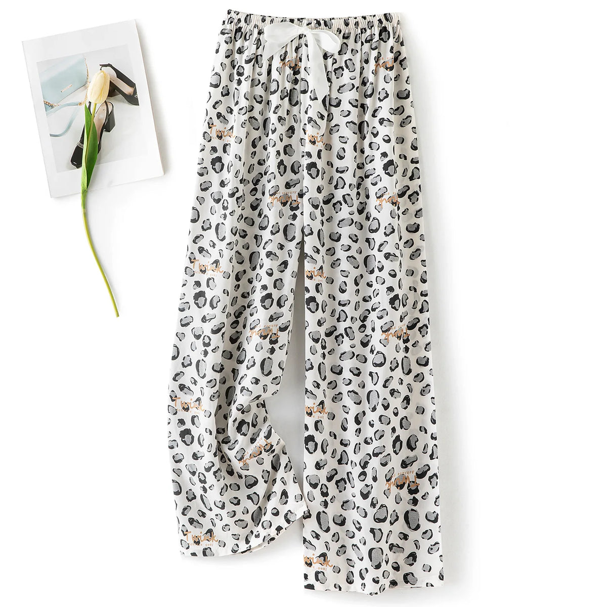 Women's Casual Wide-Leg Pants – 36 Colors & Prints to Choose From