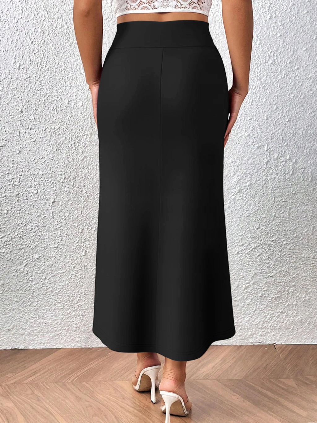 Women's High‑Waisted Mermaid Flared Hem Skirt (FREE SHIPPING)