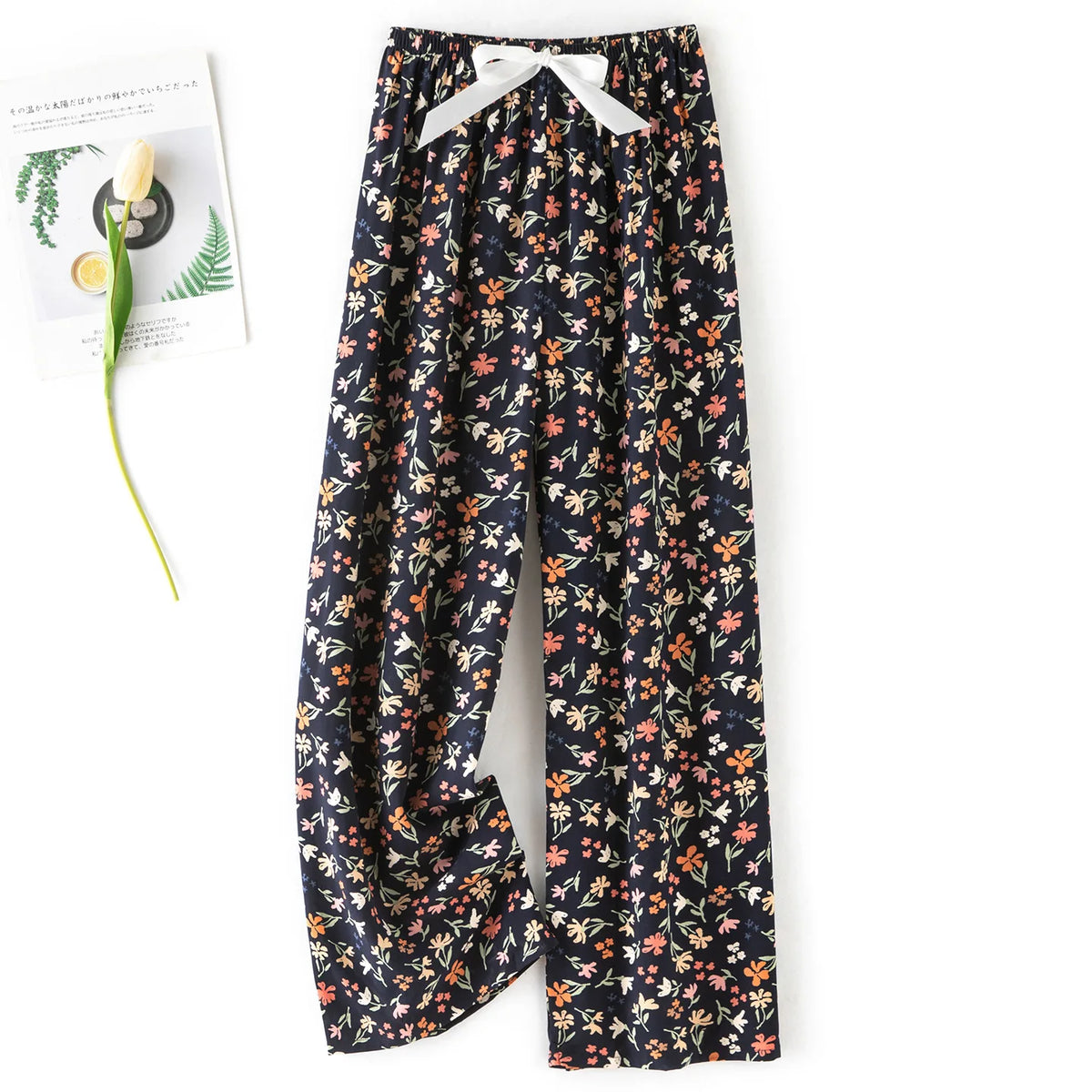 Women's Casual Wide-Leg Pants – 36 Colors & Prints to Choose From
