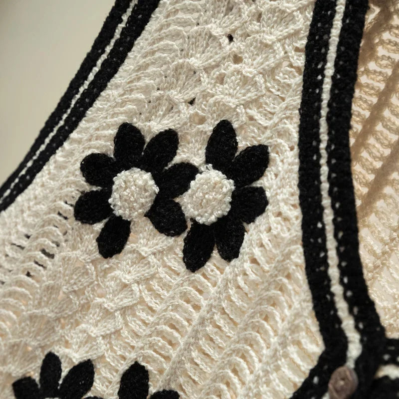 Daisy Crochet Vest for Women (FREE SHIPPING)