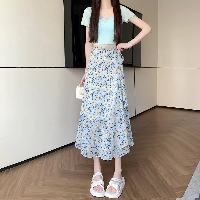 Women's Beach Wrap Skirt – 49 Colors & Prints, Lightweight Summer Essential