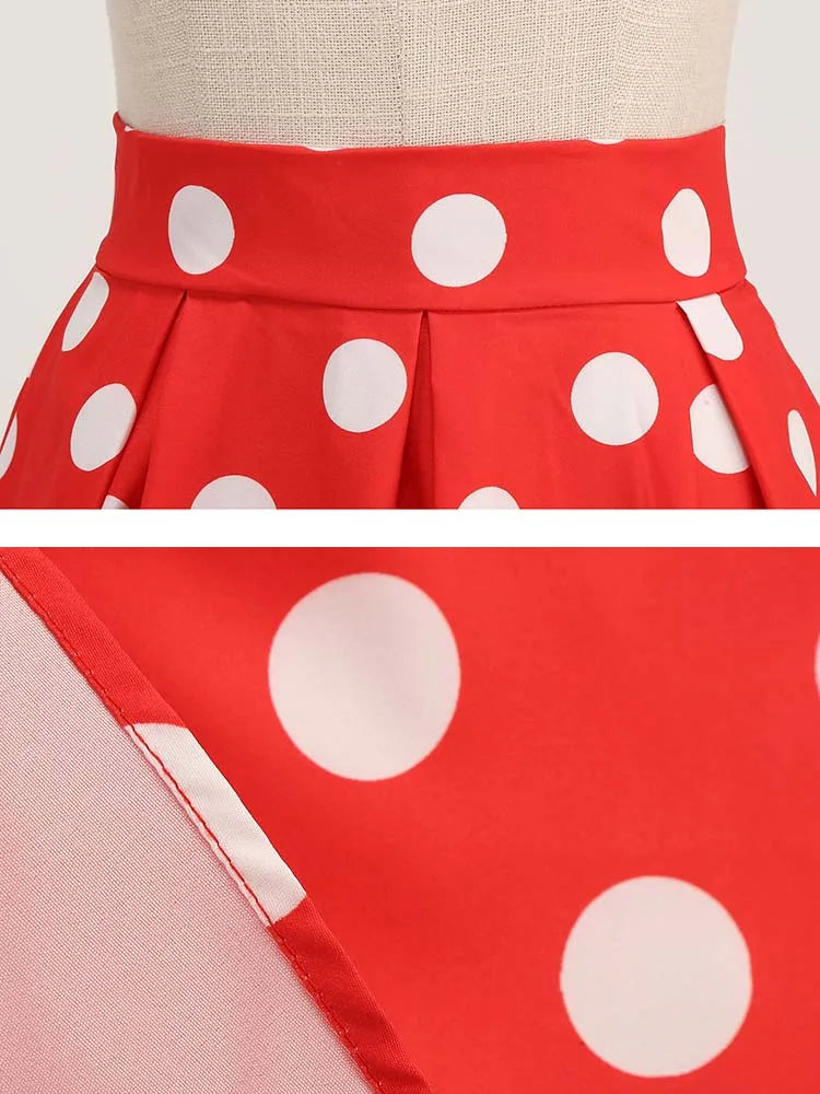 Women's Retro Vintage 50s Pleated Party Skirt – Full, Flirty & Timeless