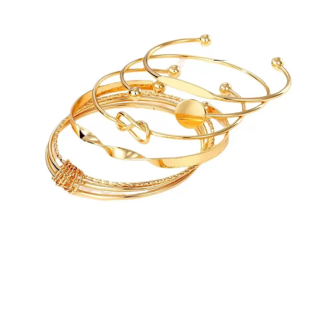5 pieces fashionable elegant and exquisite adjustable ladies' bracelets (FREE SHIPPING)