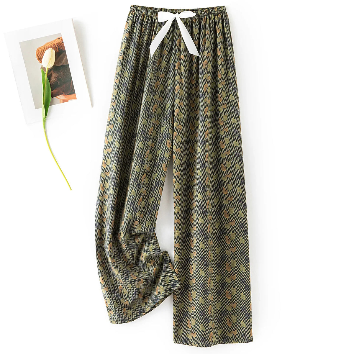 Women's Casual Wide-Leg Pants – 36 Colors & Prints to Choose From