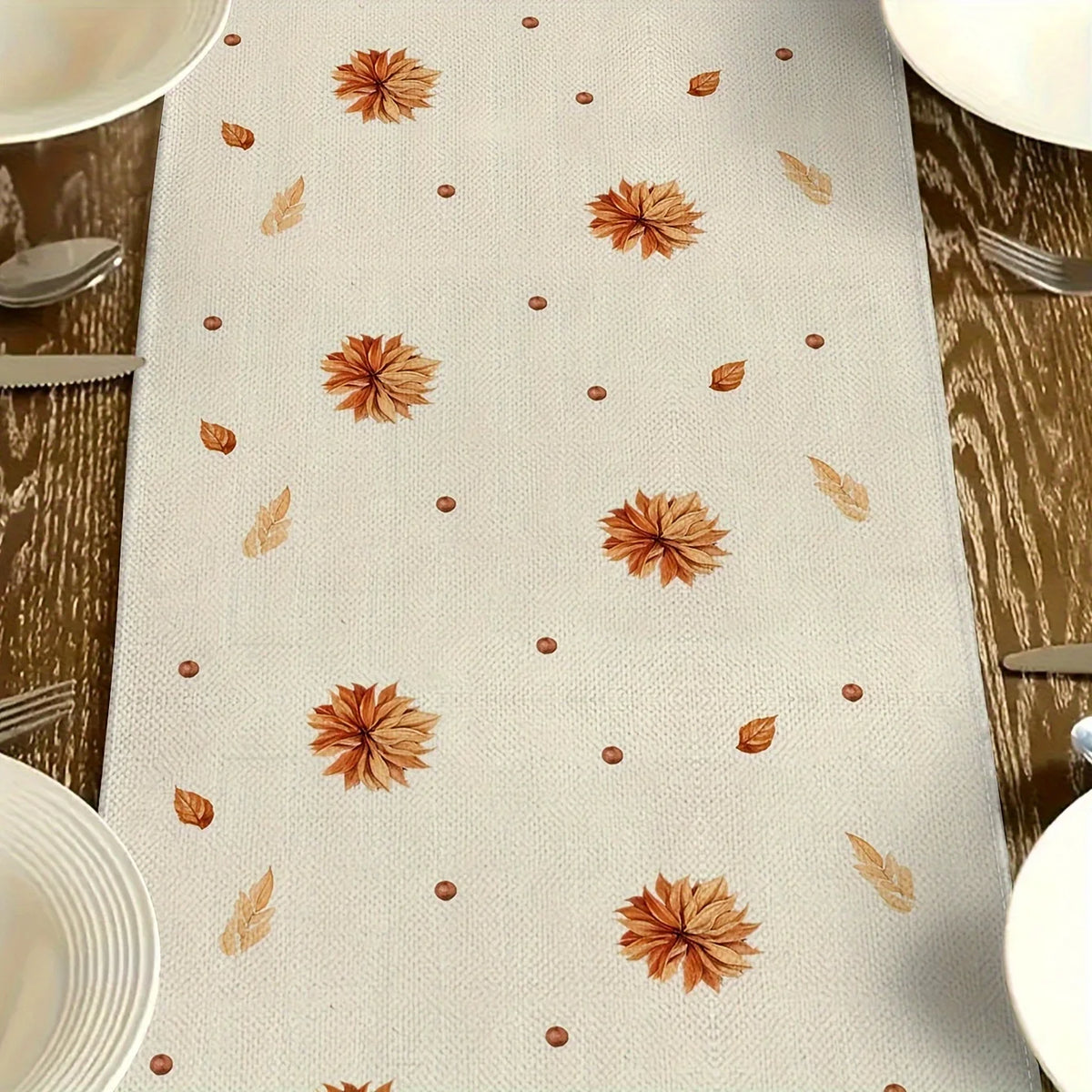 1pc Autumn Harvest Festival Table Runner