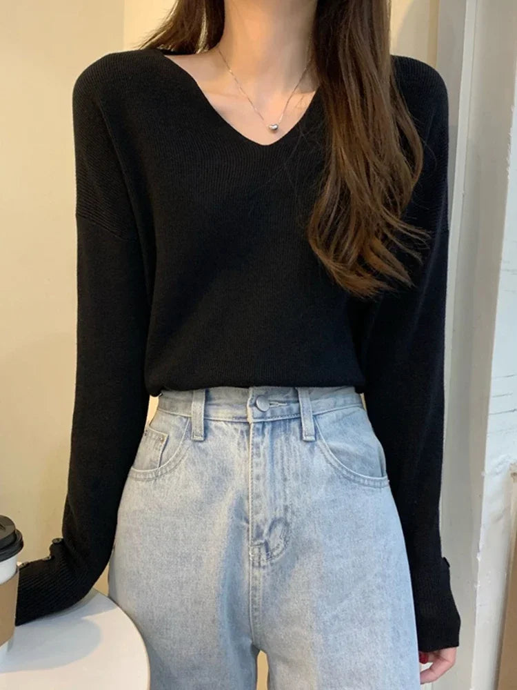 Autumn/Winter V Neck Sweater For Women (FREE SHIPPING)