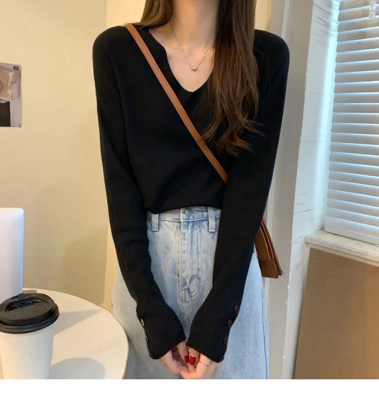Autumn/Winter V Neck Sweater For Women (FREE SHIPPING)