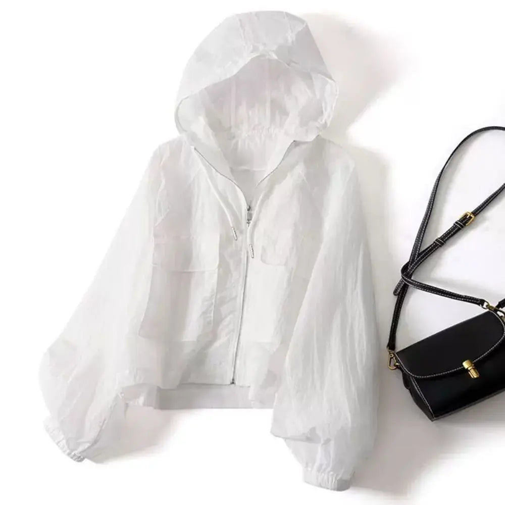 Thin, Sunscreen, Hooded, Quick-Dry Windbreaker (FREE SHIPPING)