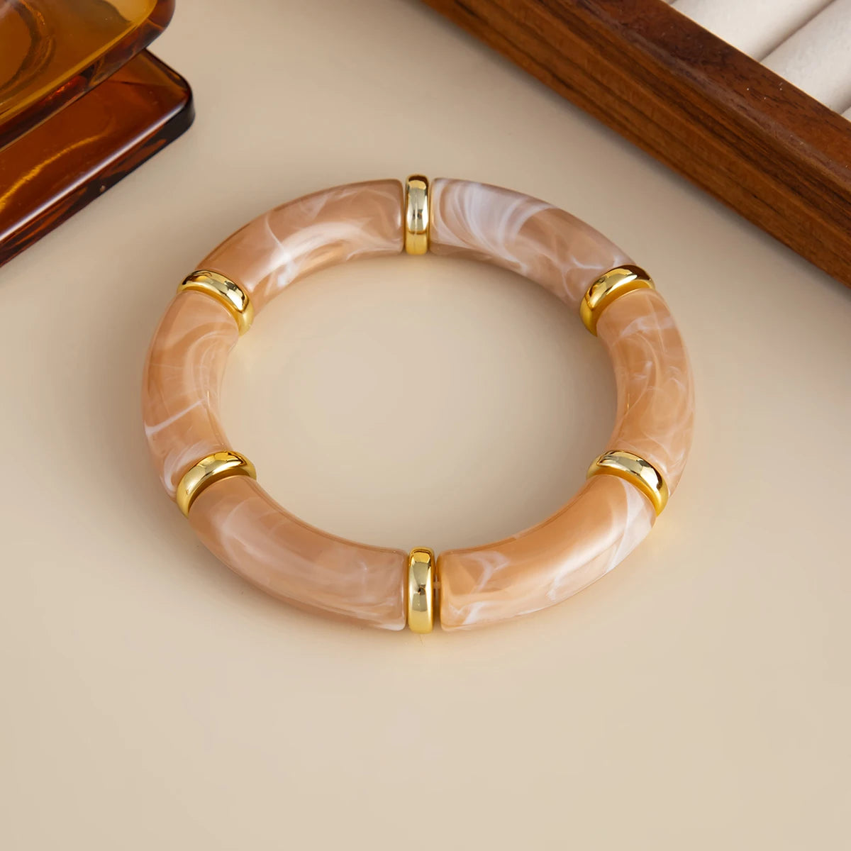 Bohemian Beaded Elastic Bangle Bracelet 10 colors (FREE SHIPPING)